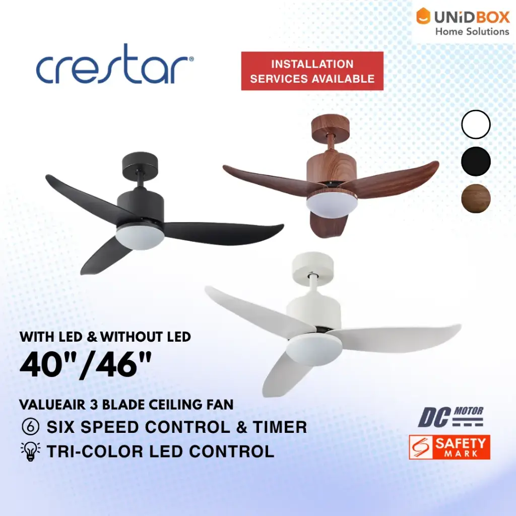 CRESTAR VALUEAIR 3/5 DC Ceiling Fan (copy) - Variant Main Image
