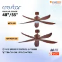 CRESTAR VALUEAIR 5 DC Ceiling Fan - Variant Main Image