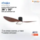 ALASKA Aspen III 38"/42"/50" DC Ceiling Fan - Variant Main Image