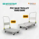 MYSTAR PS-101V2/PM-301V2 PVC Hand Truck (150kg/300kg) - Variant Main Image