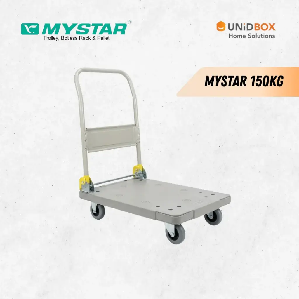 MYSTAR PS-101V2/PM-301V2 PVC Hand Truck (150kg/300kg) - Variant Main Image