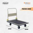PRESTAR PF301 NF301 (SPT‑303) Dual Handle Platform Trolley 910×610mm, 300 kg Load – Japan Made - Variant Main Image