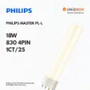 PHILIPS MASTER PL-L 18W 4-Pin Compact Fluorescent Lamp (CFL) - Variant Main Image