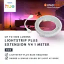 PHILIPS Hue Lightstrip Plus V4 Smart LED Lightstrip / 1m Extension Smart Lighting - Variant Main Image