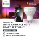 Philips Hue GU10 Smart LED Bulb 400lm | White Ambiance / White & Colour | 1pc / 2pc | Bluetooth - Variant Main Image