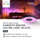 Philips Hue Xamento White & Colour Ambiance Smart Ceiling Light | Medium / Large - Variant Main Image