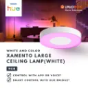 Philips Hue Xamento White & Colour Ambiance Smart Ceiling Light | Medium / Large - Variant Main Image