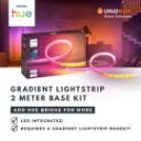 Philips Hue Gradient Lightstrip White & Colour Ambiance | 2m Base Kit / 1m Extension - Variant Main Image