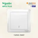SCHNEIDER AFFLE PLUS Electric Switch and Socket White - Variant Main Image