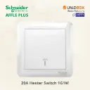 SCHNEIDER AFFLE PLUS Electric Switch and Socket White - Variant Main Image