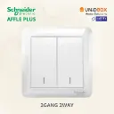 SCHNEIDER AFFLE PLUS Electric Switch and Socket White - Variant Main Image