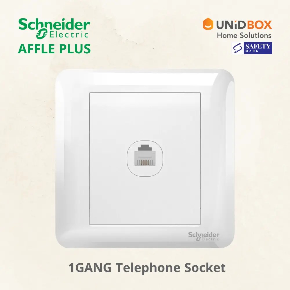 SCHNEIDER AFFLE PLUS Data & Communication Sockets - Variant Main Image