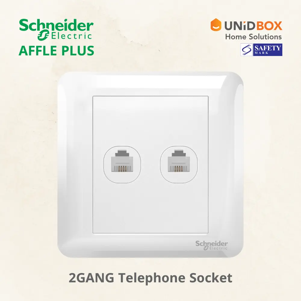 SCHNEIDER AFFLE PLUS Data & Communication Sockets - Variant Main Image