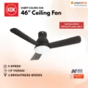 KDK U48FP 48" DC 3-Blade Ceiling Fan - Variant Main Image