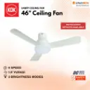 KDK U48FP 48" DC 3-Blade Ceiling Fan - Variant Main Image