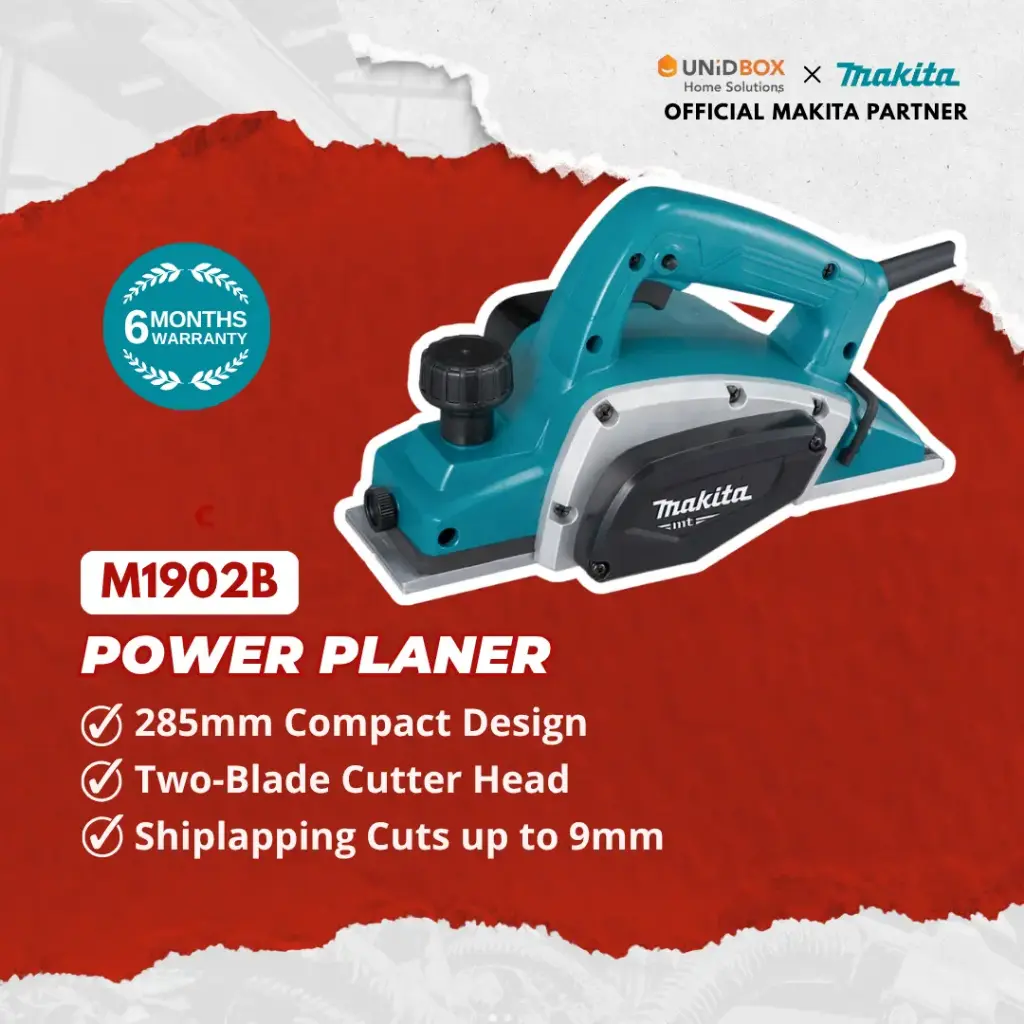 MAKITA M1902B 82mm Power Planer