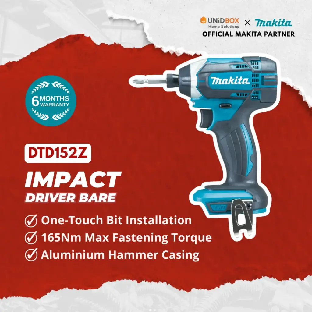 MAKITA DTD152Z 18V Impact Driver (Bare Unit)