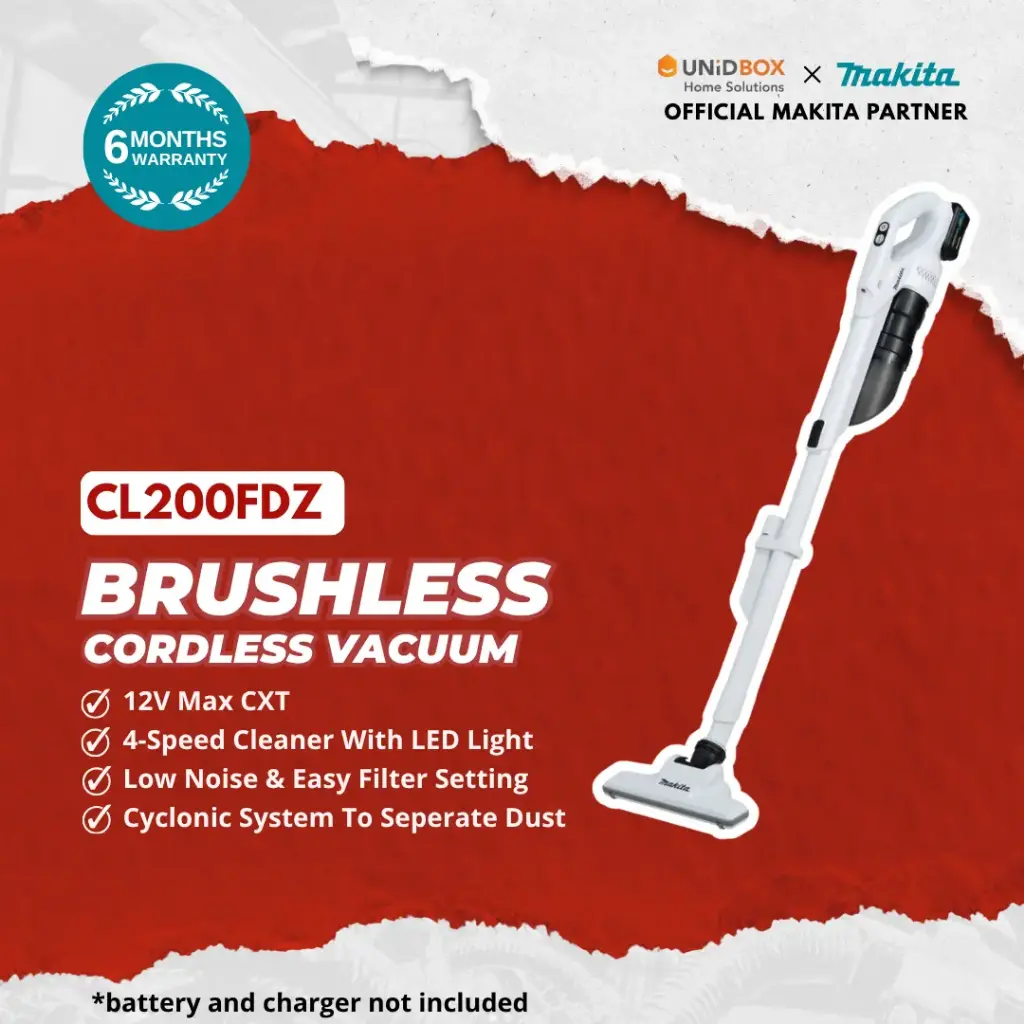 MAKITA CL200FDZ Corded Cyclone Vacuum Cleaner (Bare Unit)