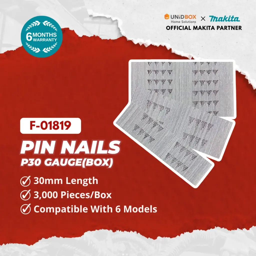 MAKITA Pin Nail P30 Gauge (Box) F-01819