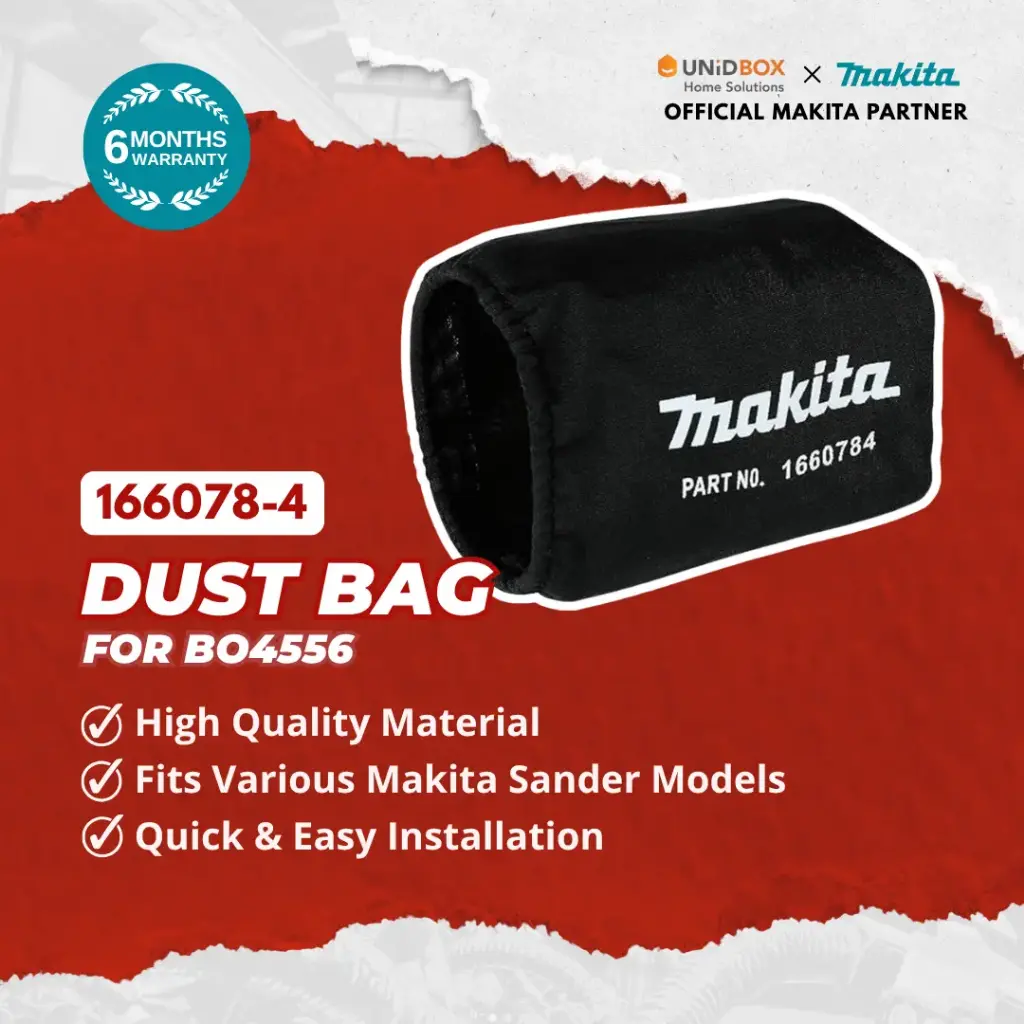 MAKITA Dust Bag for BO4556 166078-4