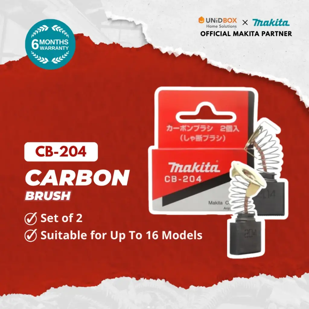 MAKITA Carbon Brush CB‑204 (191957-7)