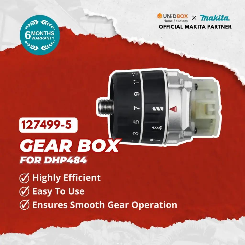 MAKITA Gear Box for DHP484 (127499-5)