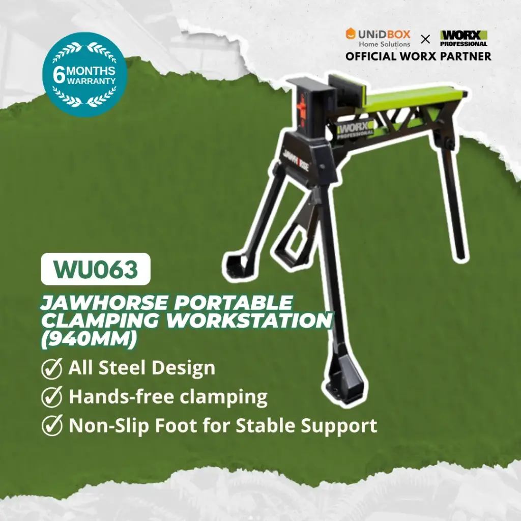 WORX WU063 Jawhorse Portable Clamping Workstation (940mm)