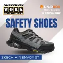 SKECHERS Work Skech-Air Envoy Arcket 200140 Steel Toe & Electrical Hazard Safety Shoes
