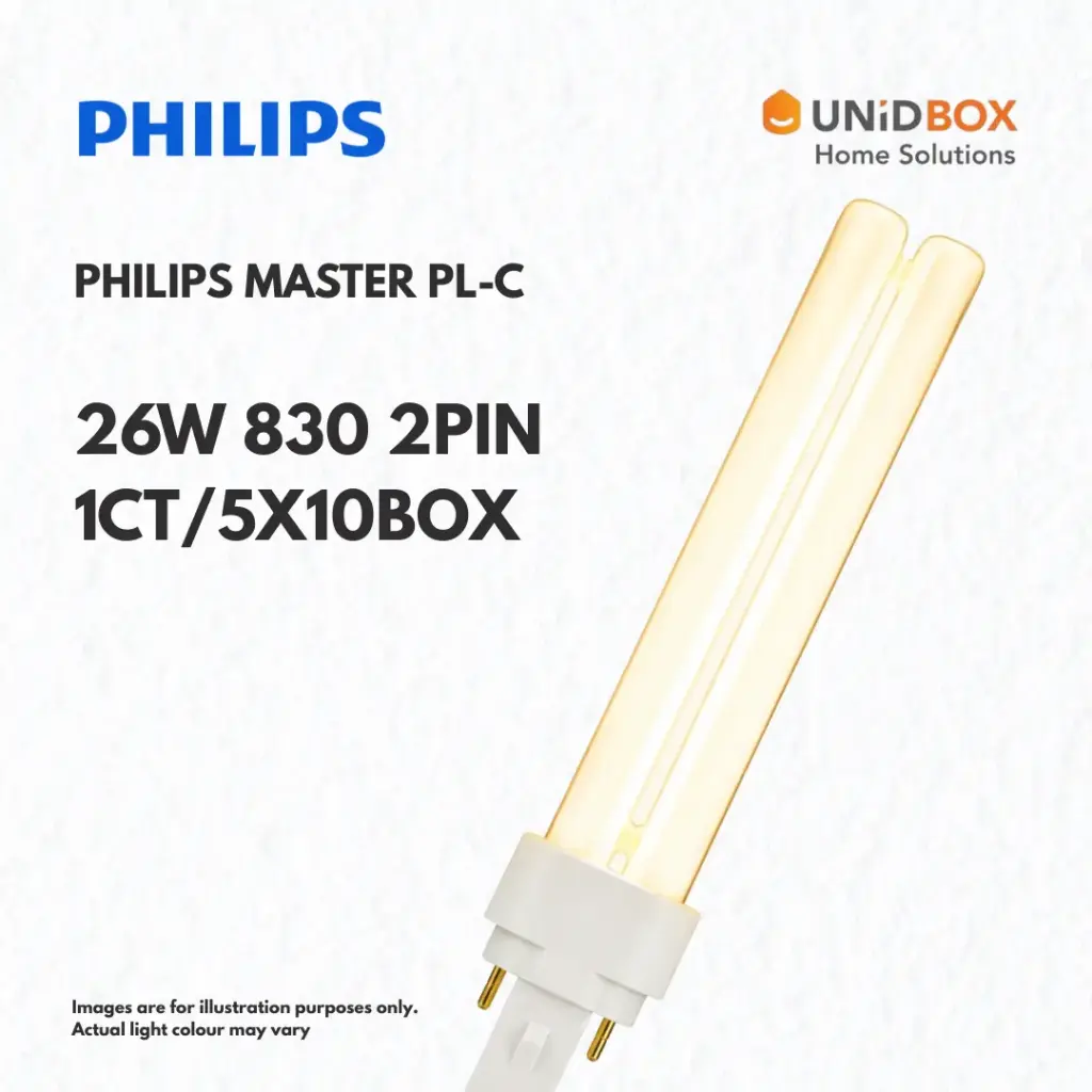 PHILIPS MASTER PL-C 26W Compact Fluorescent Lamp (CFL)