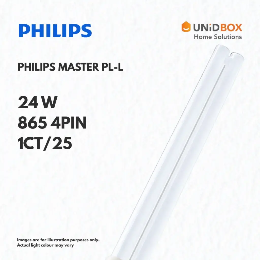PHILIPS MASTER PL-L 24W 865 4-Pin Compact Fluorescent Lamp (CFL)
