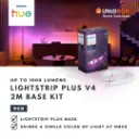 PHILIPS Hue Lightstrip Plus V4 White & Colour Ambiance Smart LED Lightstrip | 2m Base Kit / 1m Extension