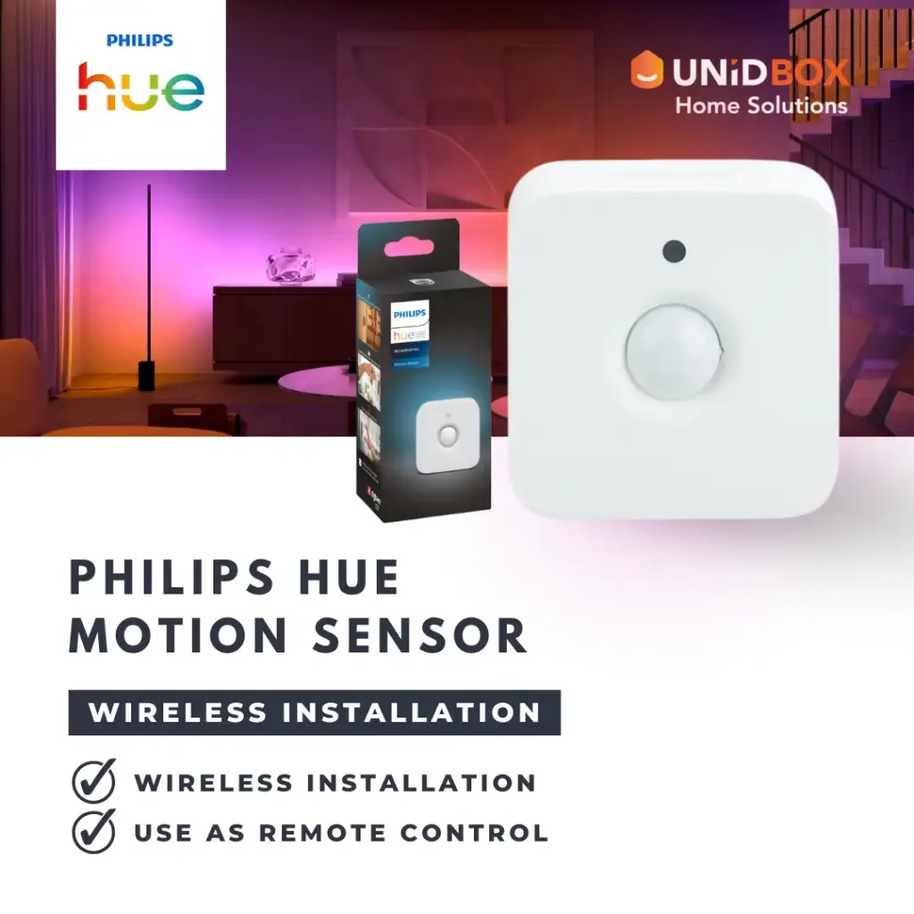 PHILIPS Hue Motion Sensor | Wireless Smart Lighting Sensor