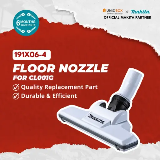[09-24-00440] MAKITA Floor Nozzle for CL001G (191X06-4)